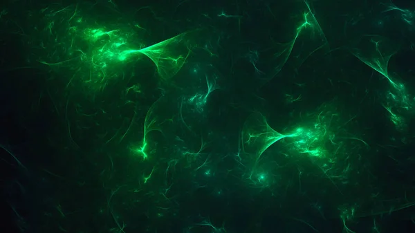 Soyut fraktal ışık arkaplanı 3 boyutlu oluşturuluyor