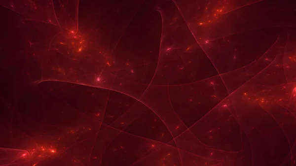 Rendering Abstract Red Fractal Light Background — Stock Photo, Image