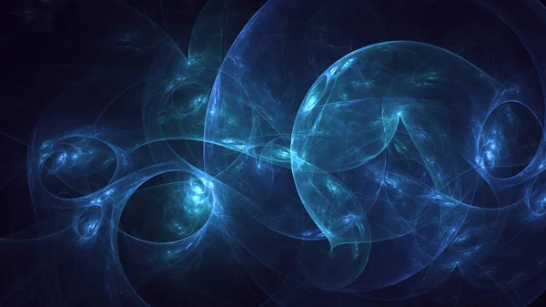 Soyut kırmızı fraktal ışık arkaplanı 3 boyutlu oluşturuluyor