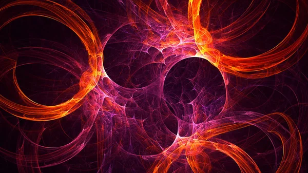 Απόδοση Αφηρημένη Fractal Φως Φόντο — Φωτογραφία Αρχείου