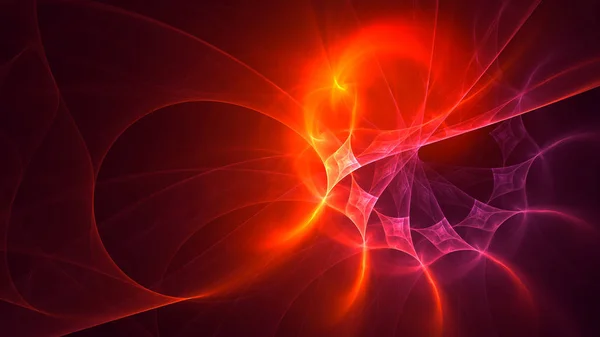 Rendering Abstract Fractal Light Background Royalty Free Stock Images