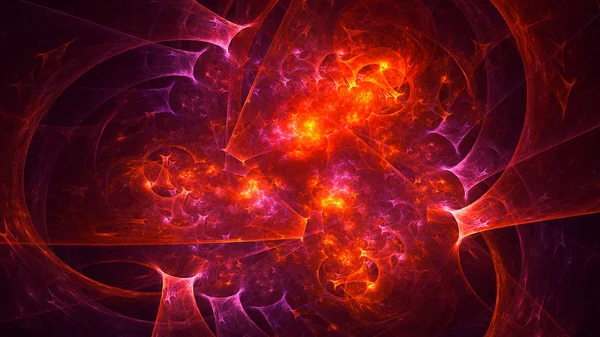 Απόδοση Αφηρημένη Fractal Φως Φόντο — Φωτογραφία Αρχείου