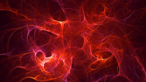 Renderização Abstrato Fundo Luz Fractal — Fotografia de Stock