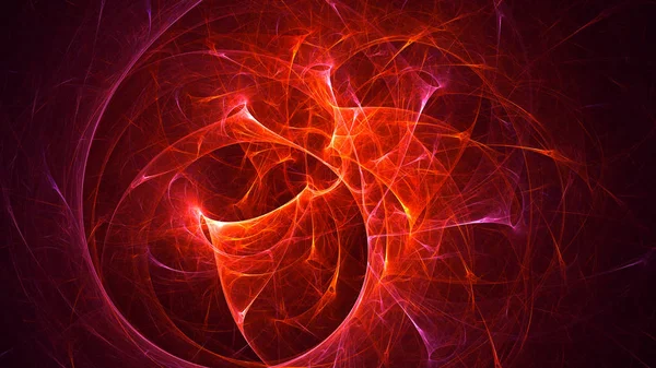 Rendering Abstract Fractal Light Background — Stock Photo, Image