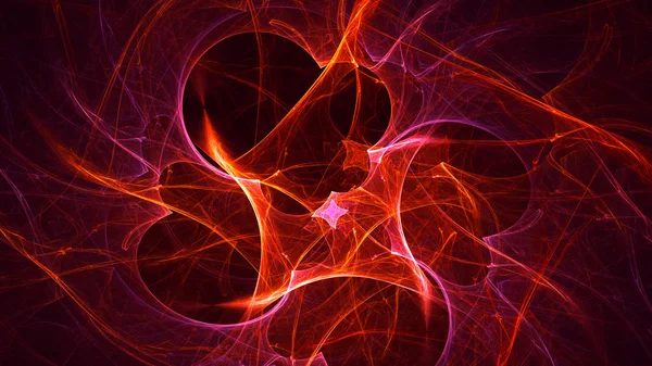 Απόδοση Αφηρημένη Fractal Φως Φόντο — Φωτογραφία Αρχείου