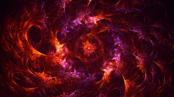 Απόδοση Αφηρημένη Fractal Φως Φόντο — Φωτογραφία Αρχείου