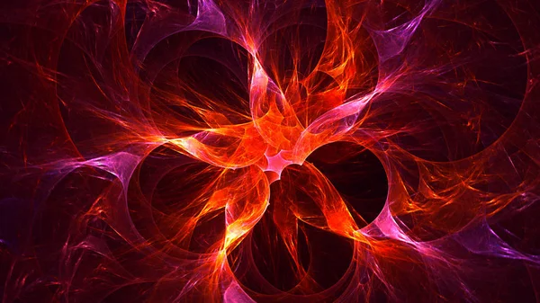 Απόδοση Αφηρημένη Fractal Φως Φόντο — Φωτογραφία Αρχείου