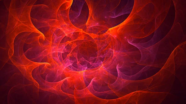 Renderização Abstrato Fundo Luz Fractal — Fotografia de Stock