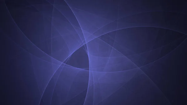 Rendering Abstract Blue Fractal Light Background — Stock Photo, Image