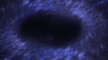 Soyut fraktal ışık arkaplanı 3 boyutlu oluşturuluyor