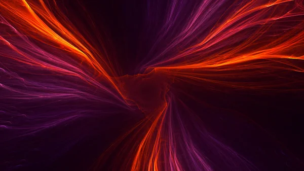 Weergave Abstracte Fractal Licht Achtergrond — Stockfoto