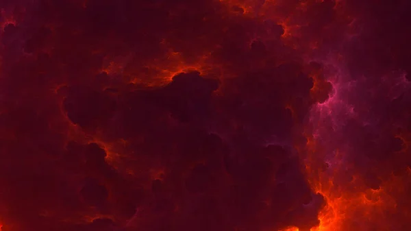 Soyut Kırmızı Fraktal Işık Arkaplanı Boyutlu Oluşturuluyor — Stok fotoğraf