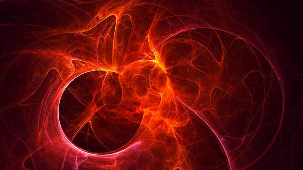 Rendering Abstract Fractal Light Background — Stock Photo, Image