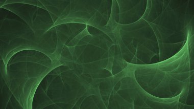 Soyut fraktal ışık arkaplanı 3 boyutlu oluşturuluyor