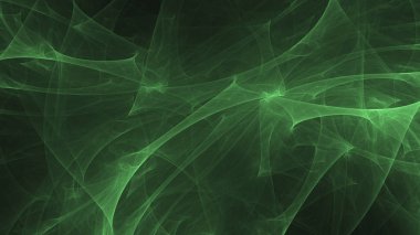 Soyut fraktal ışık arkaplanı 3 boyutlu oluşturuluyor