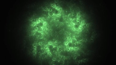 Soyut fraktal ışık arkaplanı 3 boyutlu oluşturuluyor