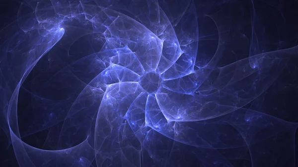 Representación Fondo Luz Fractal Abstracta — Foto de Stock