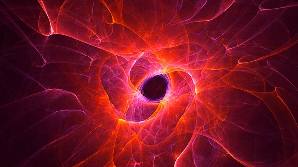 Representación Fondo Luz Fractal Abstracta — Foto de Stock