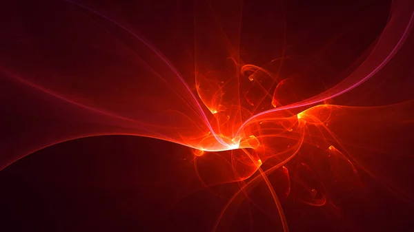 Rendering Abstract Fractal Light Background — Stock Photo, Image