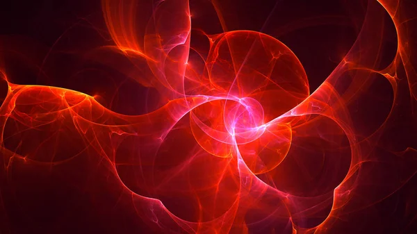 Rendering Abstract Fractal Light Background — Stock Photo, Image