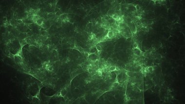 Soyut fraktal ışık arkaplanı 3 boyutlu oluşturuluyor