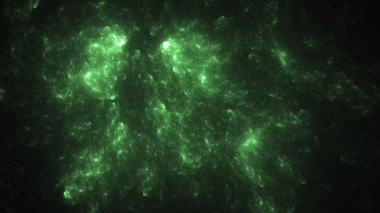Soyut fraktal ışık arkaplanı 3 boyutlu oluşturuluyor