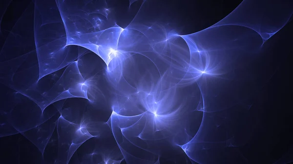 Representación Fondo Luz Fractal Abstracta — Foto de Stock