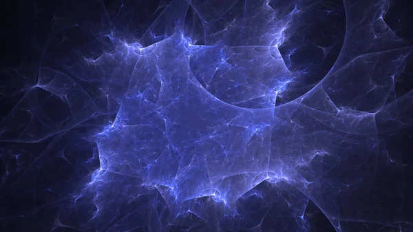 Soyut fraktal ışık arkaplanı 3 boyutlu oluşturuluyor