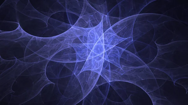 Soyut fraktal ışık arkaplanı 3 boyutlu oluşturuluyor