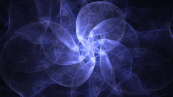 Representación Fondo Luz Fractal Abstracta — Foto de Stock