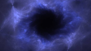 Soyut fraktal ışık arkaplanı 3 boyutlu oluşturuluyor