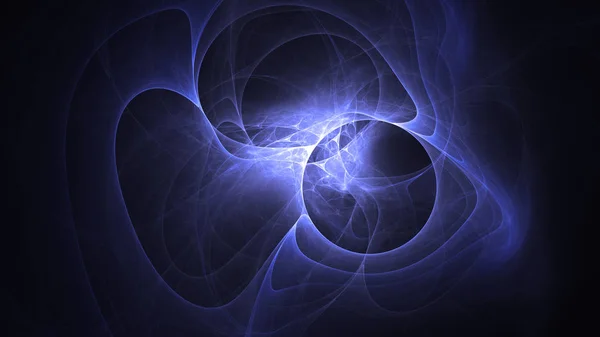 Rendering Abstract Fractal Light Background — Stock Photo, Image