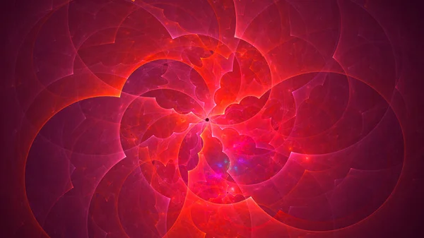 Rendering Abstract Fractal Light Background — Stock Photo, Image