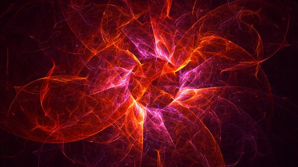 Representación Fondo Luz Fractal Abstracta —  Fotos de Stock