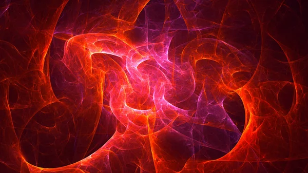 Rendering Abstract Fractal Light Background — Stock Photo, Image