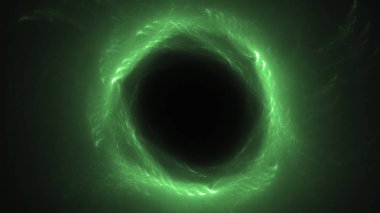 Soyut fraktal ışık arkaplanı 3 boyutlu oluşturuluyor