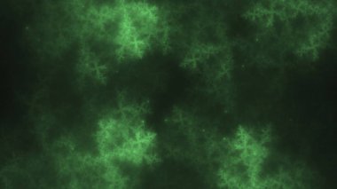 Soyut fraktal ışık arkaplanı 3 boyutlu oluşturuluyor