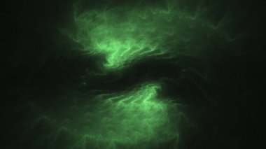 Soyut fraktal ışık arkaplanı 3 boyutlu oluşturuluyor