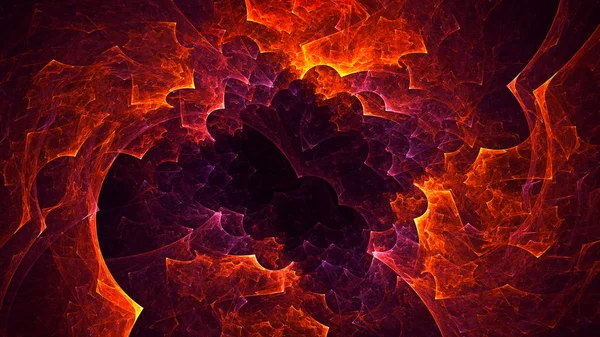 Rendering Abstract Fractal Light Background — Stock Photo, Image