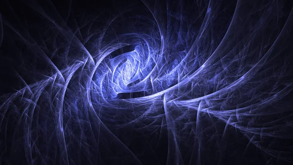 Soyut fraktal ışık arkaplanı 3 boyutlu oluşturuluyor