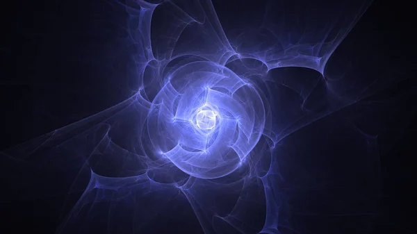 Representación Fondo Luz Fractal Abstracta — Foto de Stock