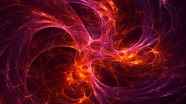 Απόδοση Αφηρημένη Fractal Φως Φόντο — Φωτογραφία Αρχείου