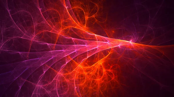 Rendering Abstract Fractal Light Background — Stock Photo, Image