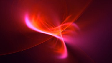 3B soyut renkli fraktal ışık arkaplanı oluşturma