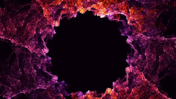 Weergave Abstracte Kleurrijke Fractal Licht Achtergrond — Stockfoto