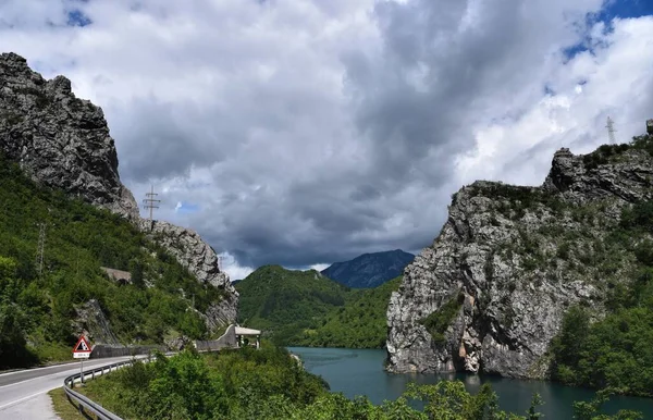 Fotografia Paesaggio Roccioso Montagna — Foto Stock