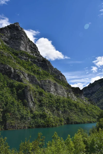 Fotografia Paisagem Montanhosa Rochosa — Fotografia de Stock