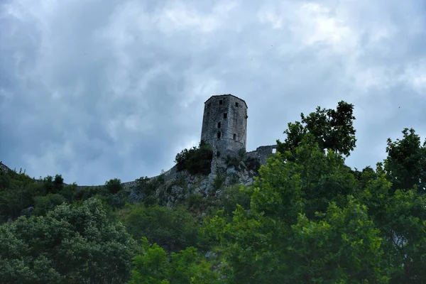 Pocitelj Bosnien Und Herzegowina Juni 2020 Alte Festung Der Stadt — Stockfoto