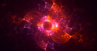 3B soyut yuvarlak ışık arkaplanı oluşturma