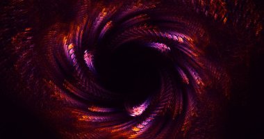 3B soyut yuvarlak ışık arkaplanı oluşturma